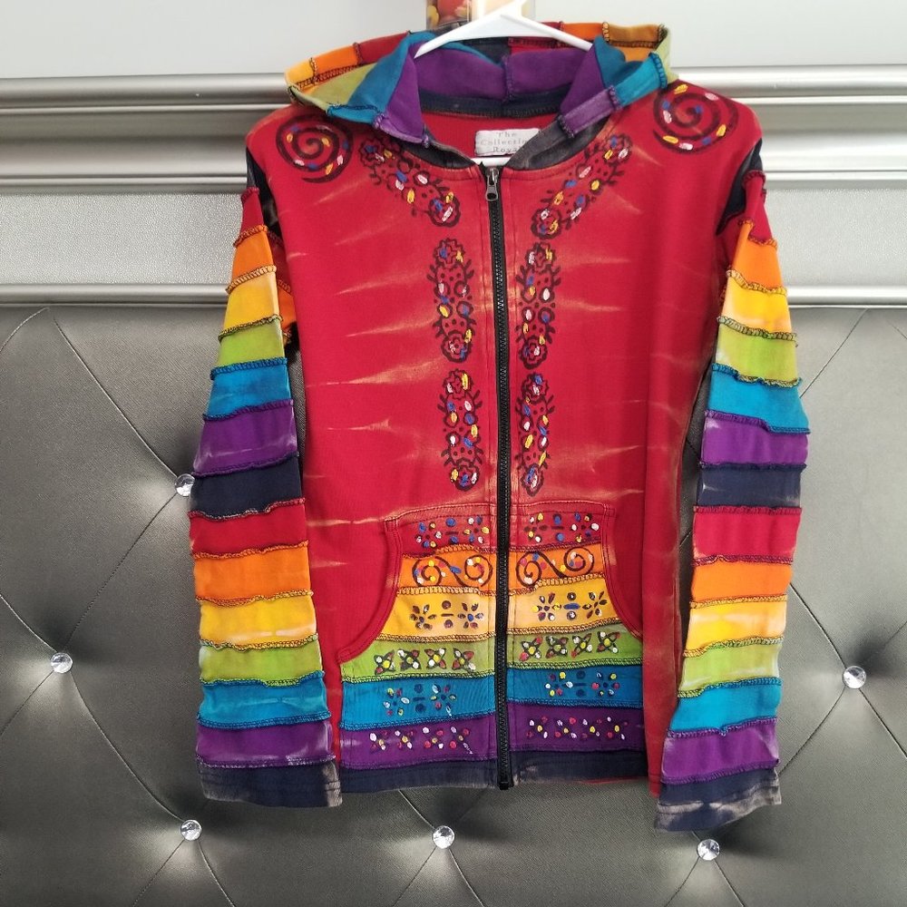 NWOT Womens hippie sweatshirt